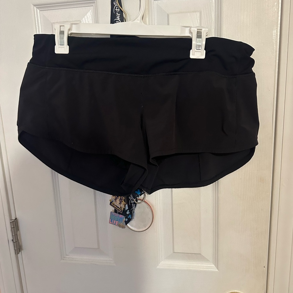 Black lululemon shorts